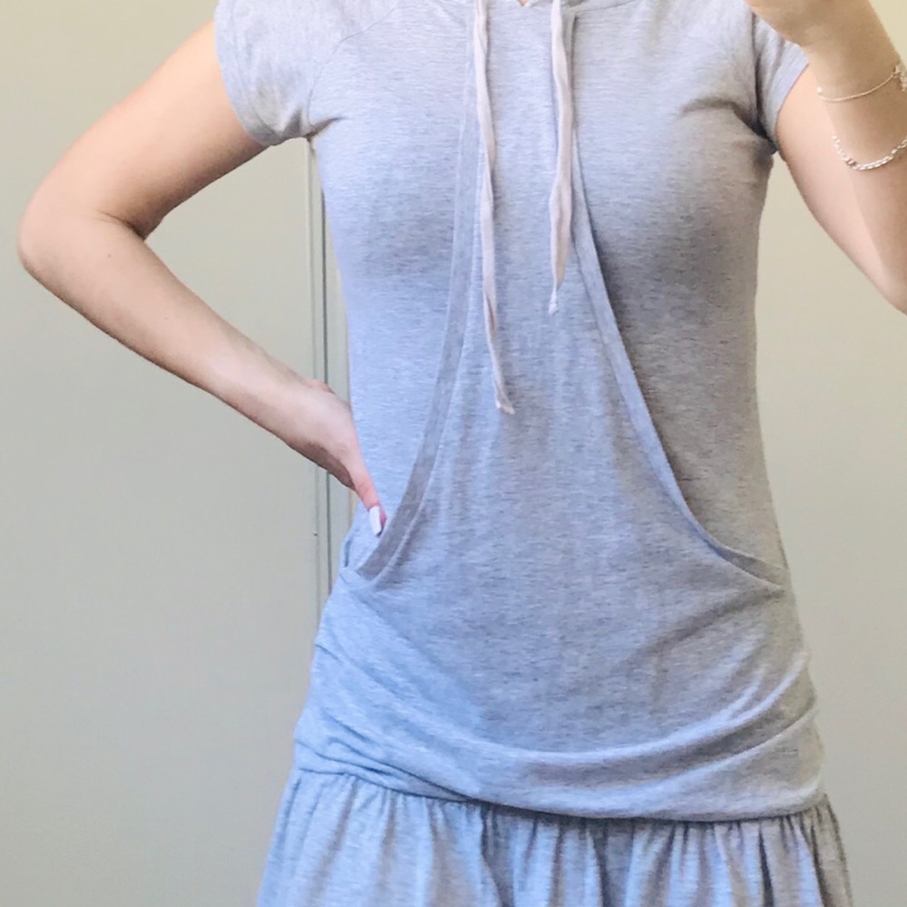 Woman long T-shirt dress